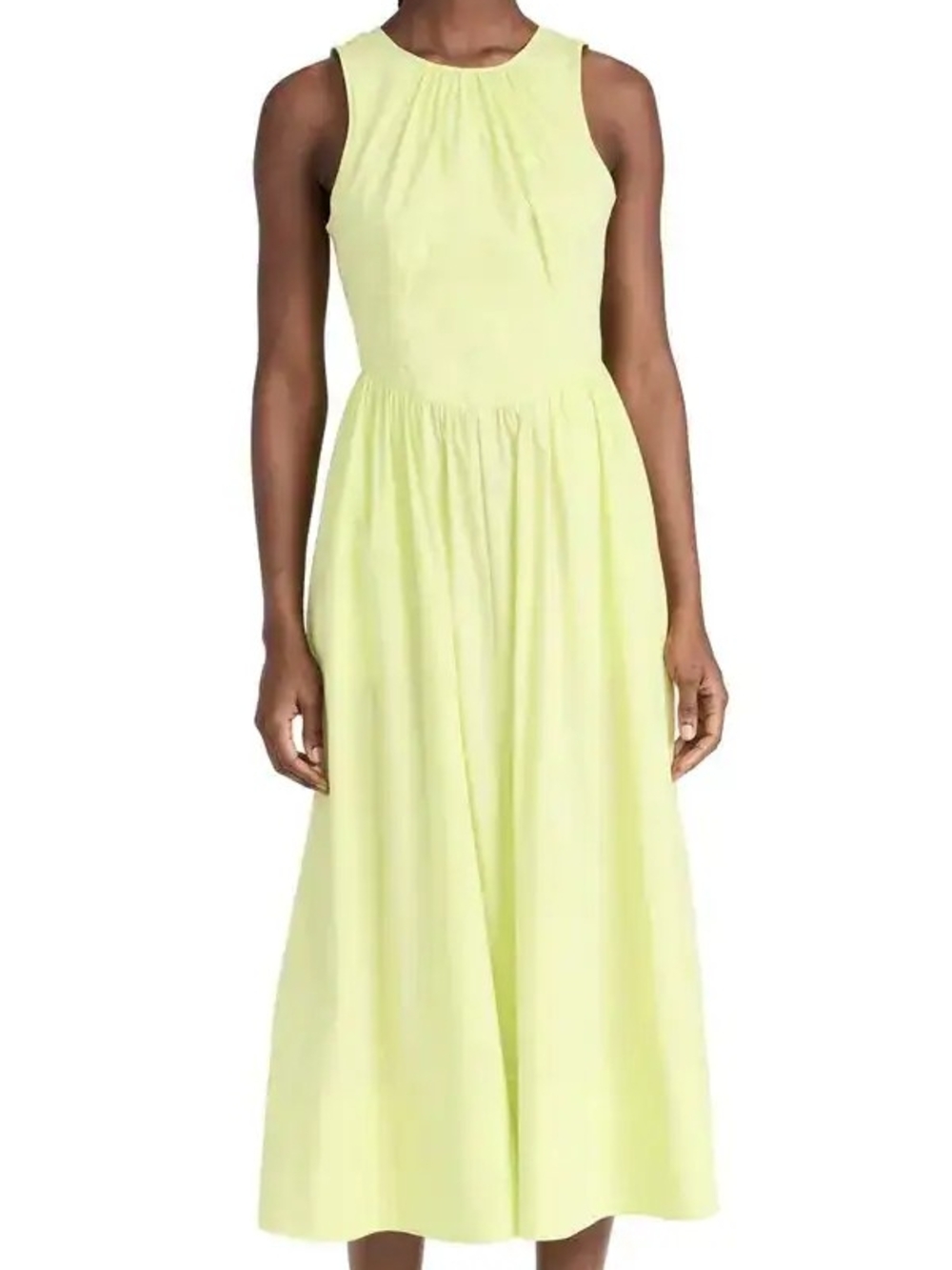 cinq a sept Sleeveless Maxi Dress in Lime Green